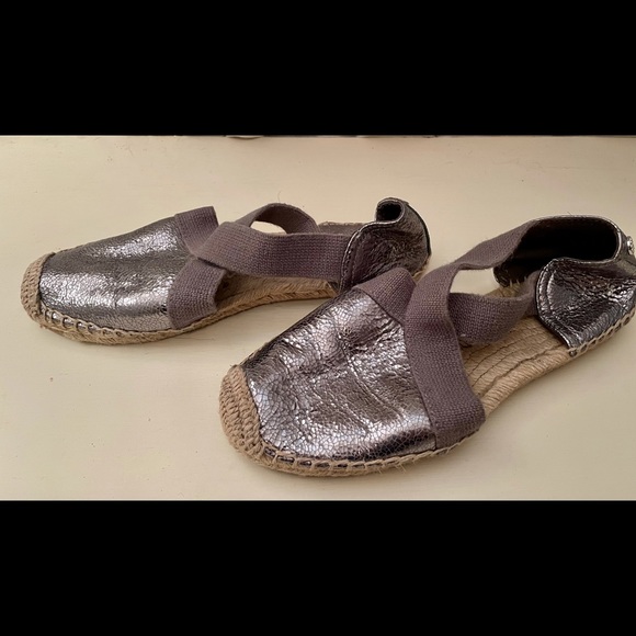 Tory Burch Silver metallic Espadrilles - Picture 2 of 6